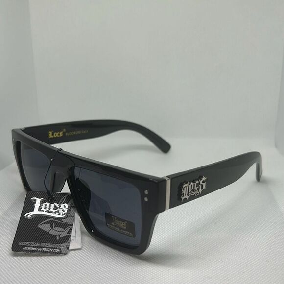 Locs Mens￼ Hardcore Sunglasses - Picture 1 of 3